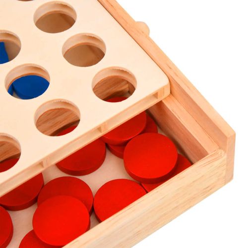 Игра 4 в ред 24x15x4 см масивно дърво