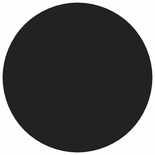 Самозалепваща корица за винтове 2 бр. Черно Ø 20 x 0,5 мм