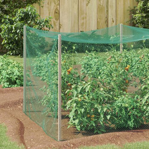 Мрежа за защита на птици Зелено 4 x 25 м Полиетилен