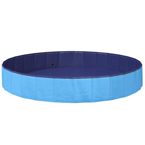Кучешки Басейн Ø200 x 30 см Дебел PVC Синьо