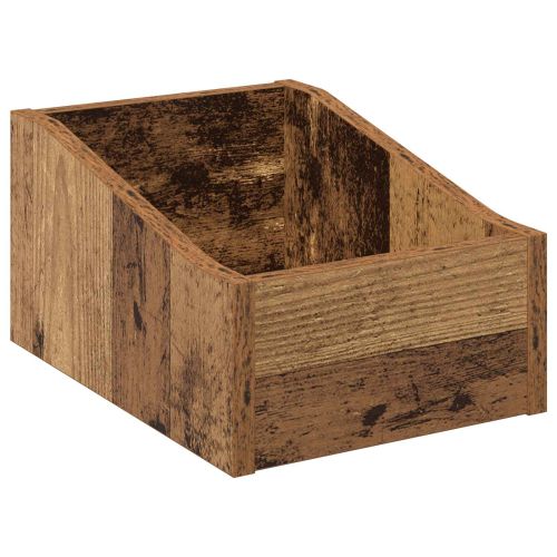 Кутия за LP записи Старо дърво 23 x 33 x 16 см