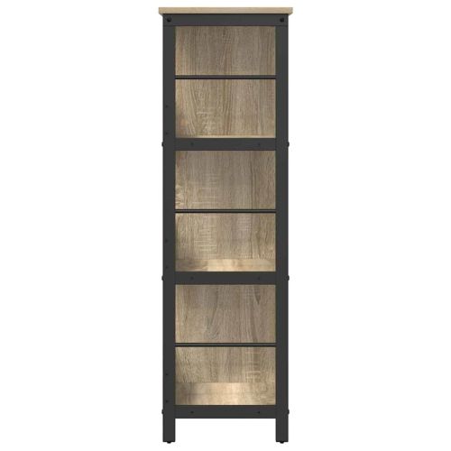 Рафт за книги 9 нива 102 x 32 x 104,5 см Инженерна дървесина