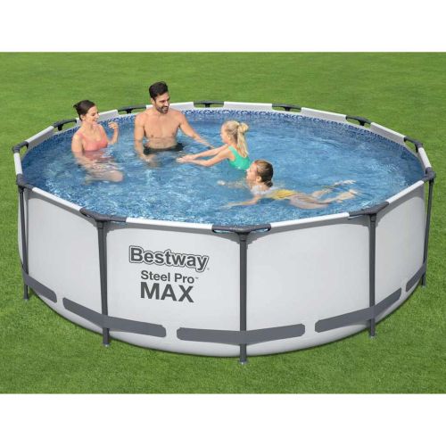 Bestway Steel Pro MAX Комплект плувен басейн, 366x100 см