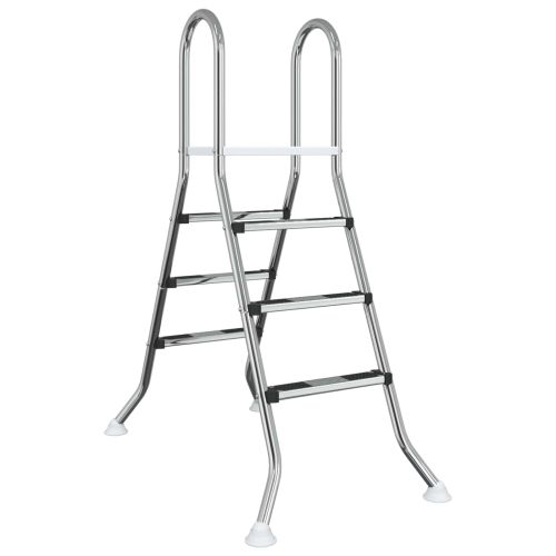 Стълба за надземен басейн 100 cm 3-Step Неръждаема стомана 304