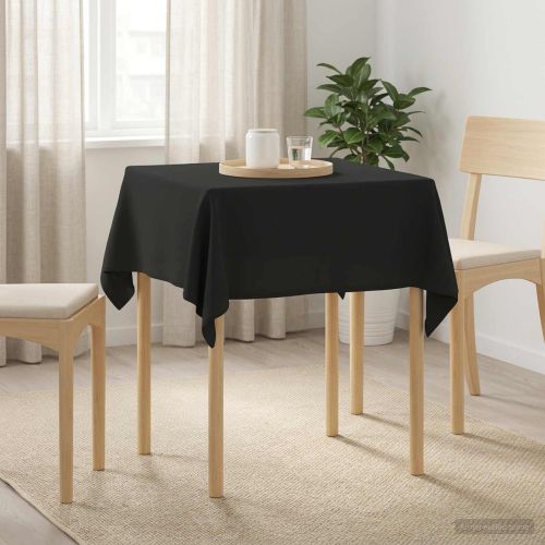 Плат за маса Квадратна Тъмносиво 90 x 90 cm Полиестер