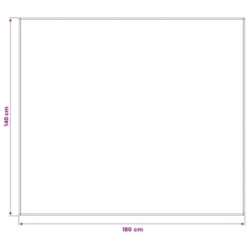 Плат за маса Правоъгълна Виненочервен 140 x 180 см