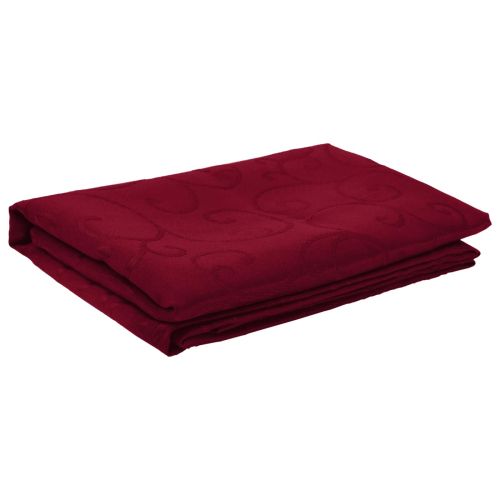 Плат за маса Правоъгълна Виненочервен 110 x 160 cm