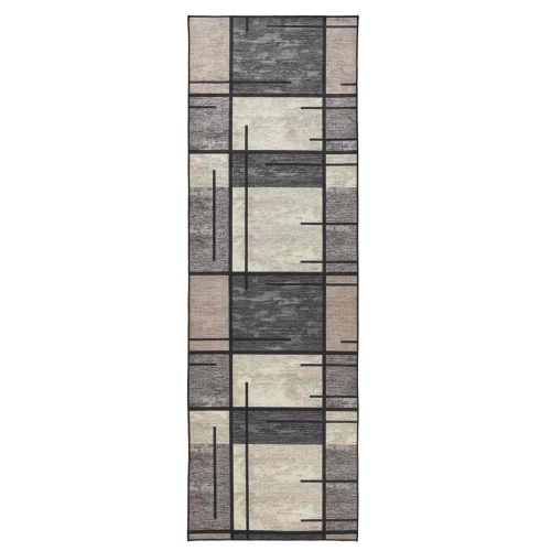 Каса за килим LESAKA Кафяво 50 x 100 cm Диамантен велур