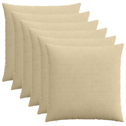Калъфка за възглавница 6 pcs HEERLEN Зелен Сив 70 x 70 cm