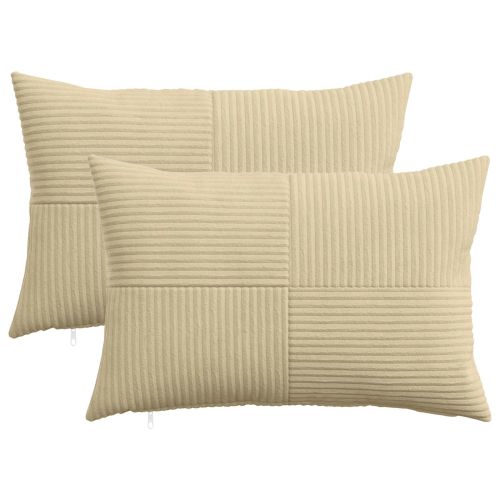 Калъфка за възглавница 2 pcs ALMELO Сивозелен 50 x 80 cm