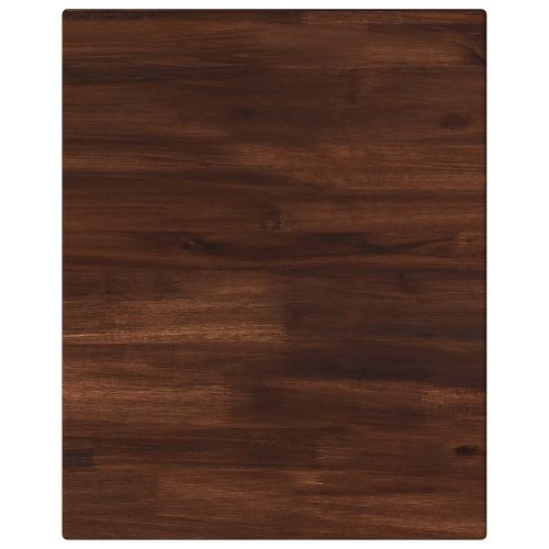 Правоъгълен плот за маса 40 x 40 x 3,5 см Квадратна Тъмен кафяв