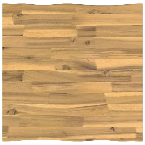 Правоъгълен плот за маса 50 x 50 x 3,5 см Квадратна Бяло