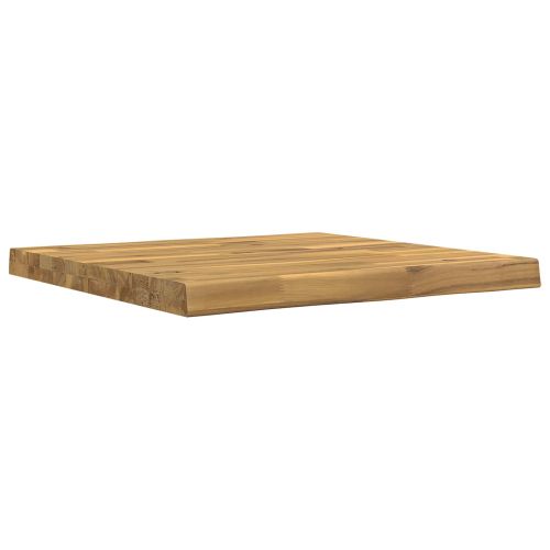 Правоъгълен плот за маса 50 x 50 x 3,5 см Квадратна Бяло