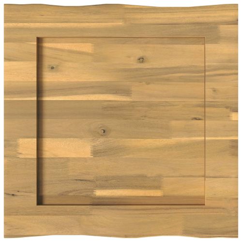 Правоъгълен плот за маса 50 x 50 x 3,5 см Квадратна Бяло