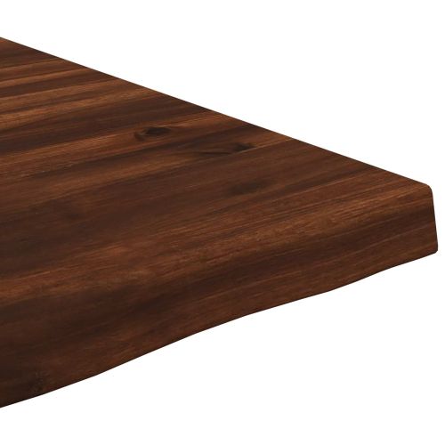 Правоъгълен плот за маса 60 x 60 x 3,5 см Квадратна Тъмен кафяв