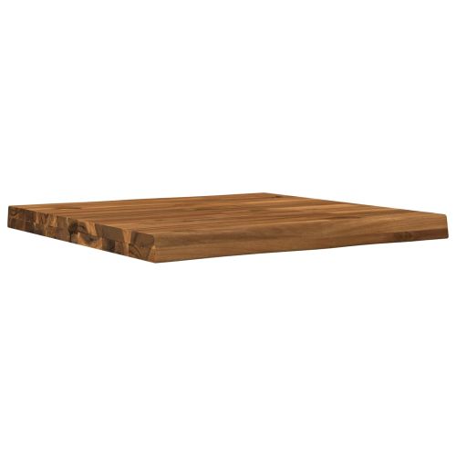 Правоъгълен плот за маса 60 x 60 x 3,5 см Квадратна Натурално