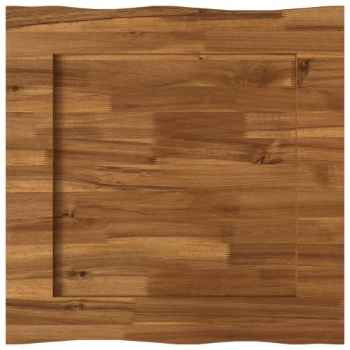 Правоъгълен плот за маса 60 x 60 x 3,5 см Квадратна Натурално