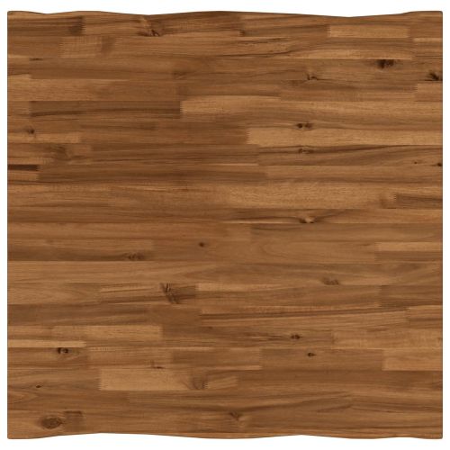 Правоъгълен плот за маса 80 x 80 x 3,5 см Квадратна Натурално