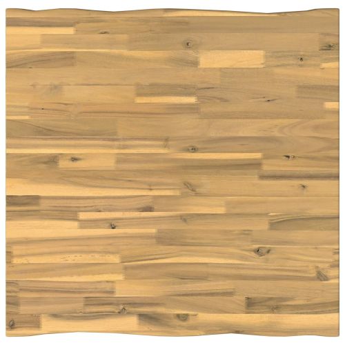 Правоъгълен плот за маса 80 x 80 x 3,5 см Квадратна Бяло