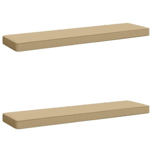 Калъфи за пейки, 2 части VUGHT 2 pcs 100% полиестер Бежово
