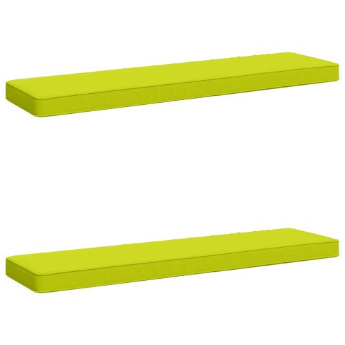 Калъфи за пейки, 2 части VUGHT 2 pcs 100% полиестер Яркозелено.