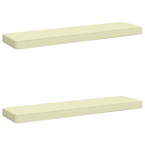 Калъфи за пейки, 2 части VUGHT 2 pcs 100% полиестер Кремаво