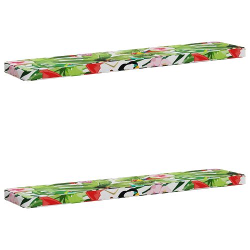 Калъфи за пейки, 2 части VUGHT 2 pcs 100% полиестер Многоцветен