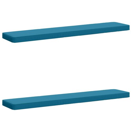 Калъфи за пейки, 2 части VUGHT 2 pcs 100% полиестер Светлосиньо
