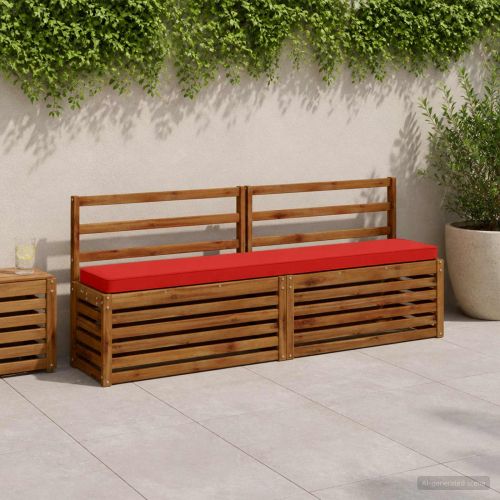 Калъфи за пейки, 2 части VUGHT 2 pcs 100% полиестер Червено