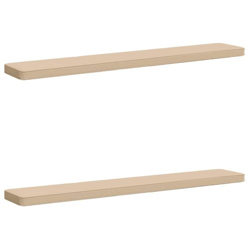 Калъфи за пейки, 2 части VUGHT 2 pcs 100% полиестер Кремаво