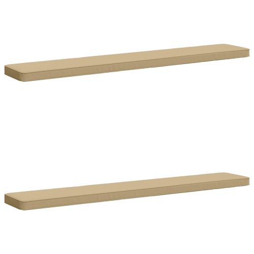 Калъфи за пейки, 2 части VUGHT 2 pcs 100% полиестер Бежово