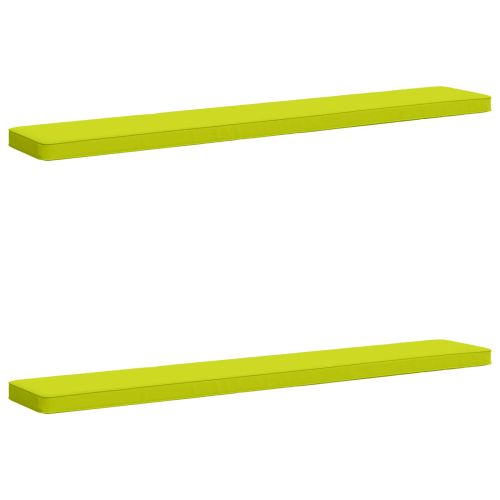 Калъфи за пейки, 2 части VUGHT 2 pcs 100% полиестер Яркозелено.