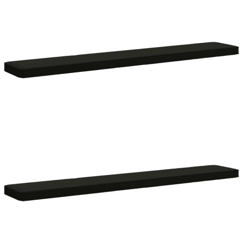 Калъфи за пейки, 2 части VUGHT 2 pcs 100% полиестер Черно