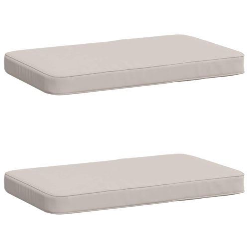 Калъфи за пейки, 2 части VUGHT 2 pcs 100% полиестер Бяло