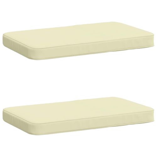 Калъфи за пейки, 2 части VUGHT 2 pcs 100% полиестер Кремаво
