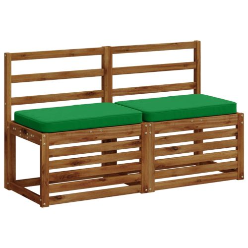 Калъфи за пейки, 2 части VUGHT 2 pcs 100% полиестер Зелено