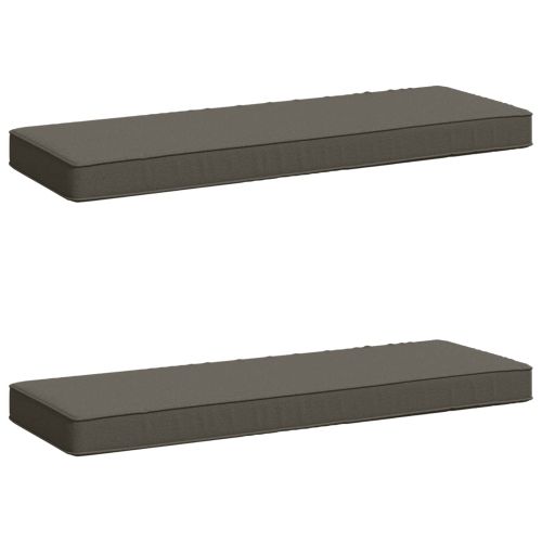 Калъфи за пейки, 2 части VUGHT 2 pcs 100% полиестер Сиво