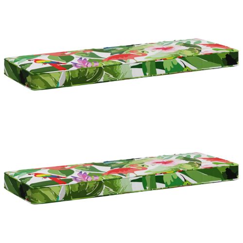 Калъфи за пейки, 2 части VUGHT 2 pcs 100% полиестер Многоцветен
