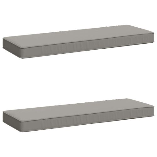 Калъфи за пейки, 2 части VUGHT 2 pcs 100% полиестер Сиво