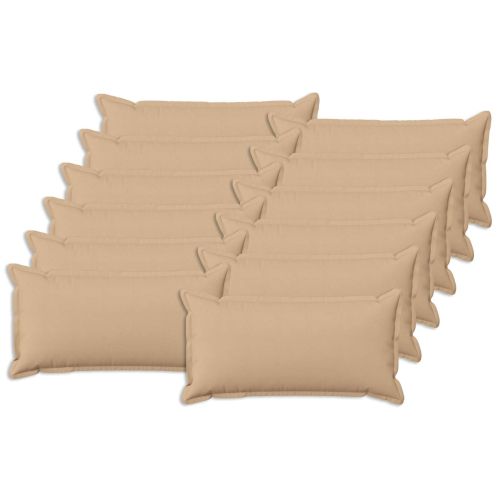Възглавница с възглавница HOUTEN 12 бр. Кремаво Изкуствен лен