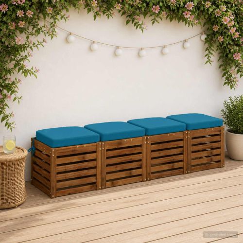 Възглавници за седалки - 4 части SOEST 4 pcs 100% полиестер