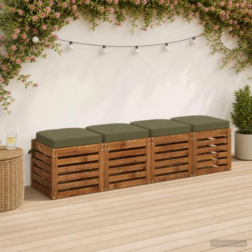 Възглавници за седалки - 4 части SOEST 4 pcs 100% полиестер