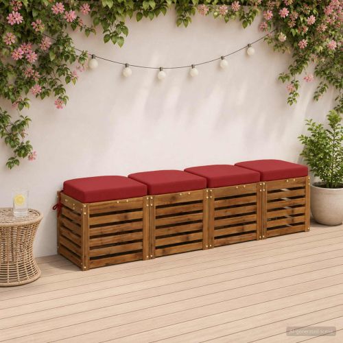 Възглавници за седалки - 4 части SOEST 4 pcs 100% полиестер