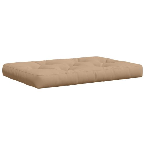 Кушон за палет VIANEN 100% полиестер Пясък 120 x 80 x 12 cm