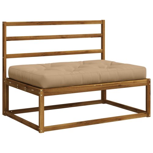 Кушон за палет VIANEN 100% полиестер Пясък 120 x 80 x 12 cm