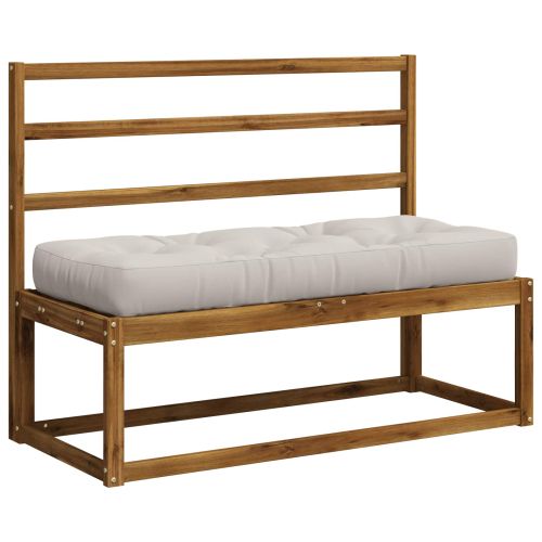 Кушон за палет VIANEN 100% полиестер Бяло 120 x 40 x 12 cm