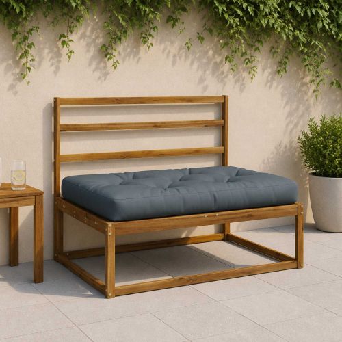 Кушон за палет VIANEN 100% полиестер Синьо 120 x 80 x 12 cm