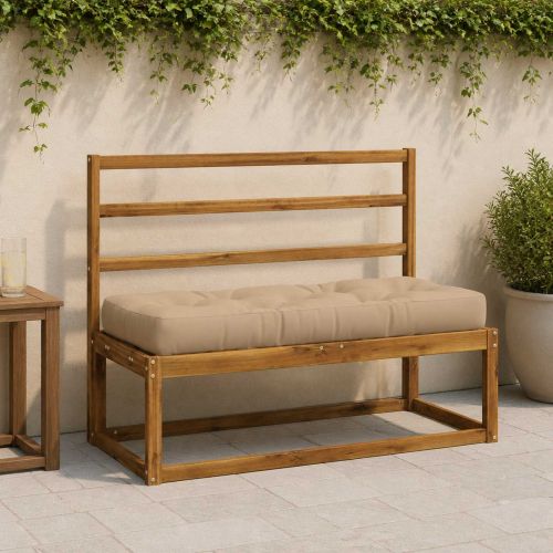 Кушон за палет VIANEN 100% полиестер Пясък 120 x 50 x 12 см