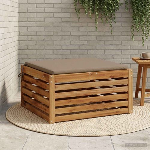 Кушон за сядане, 1 брой SOEST 100% полиестер Таупе