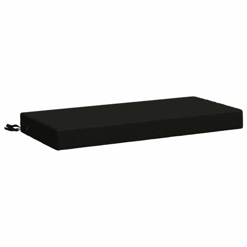 Възглавница за пейка SOEST 100% полиестер Черно 80 x 40 x 8 cm